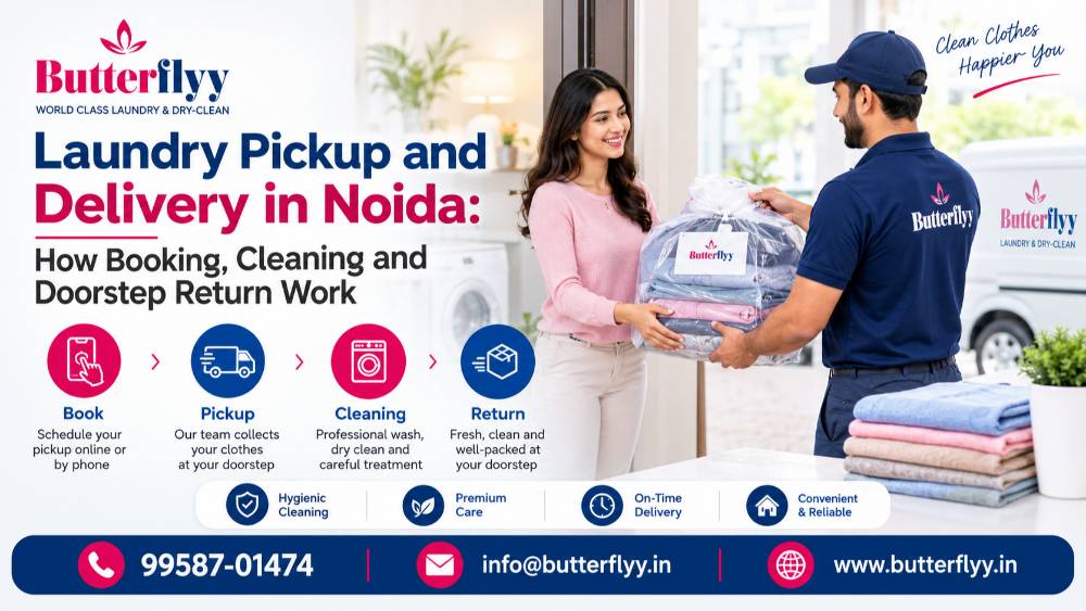 Steam Press Service in Noida: Crisp Clothes, Sharper Creases and Less Hassle