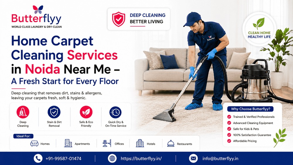 Home Carpet Cleaning Services in Noida Near Me: A Fresh Start for Every Floor