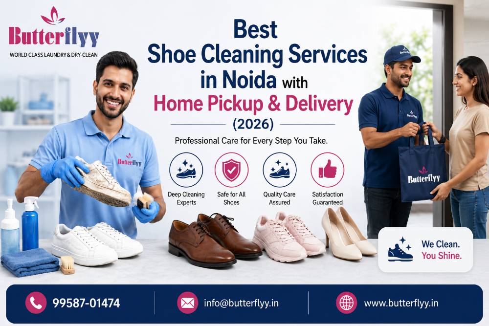 Best Shoe Cleaning Services in Noida with Home Pickup & Delivery (2026)