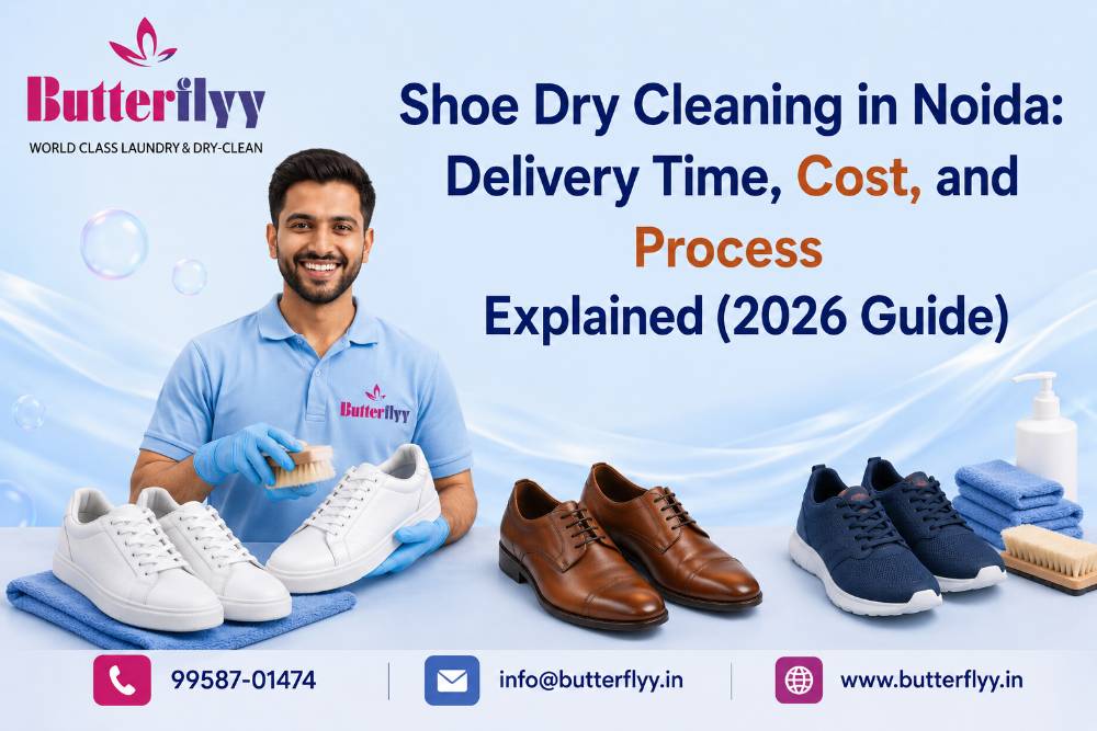 Shoe Dry Cleaning in Noida: Delivery Time, Cost, and Process Explained